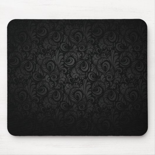 Schwarze Schönheit Mousepad (Vorne)