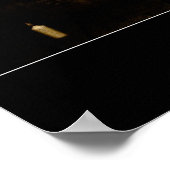 Schwarze Schönheit Poster (Ecke)