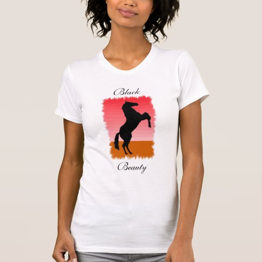 Schwarze Schönheit T-Shirt (Vorderseite)