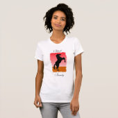Schwarze Schönheit T-Shirt (Vorne ganz)