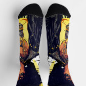 SCHWARZE SCHÖNHEIT URBAN ROCK ROLL REBEL LEATHER J SOCKEN (Oben)