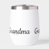 Schwarze Schrift etablierte Oma (Vorderseite)