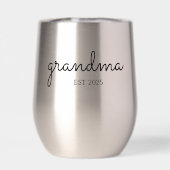 Schwarze Schriftart Grandma Established (Rückseite)