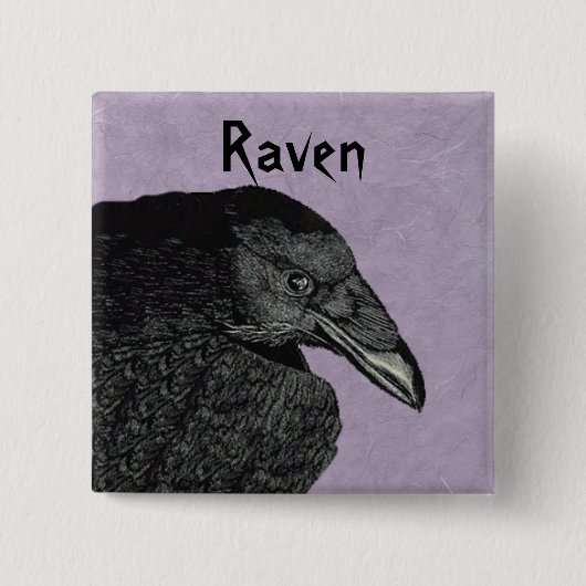 Schwarze Schulter Schultern Illustration auf Lila Button (Vorderseite)