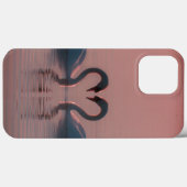 Schwarze Schwäne müssen Liebe Pink Sky sein Case-Mate iPhone Hülle (Rückseite (Horizontal))