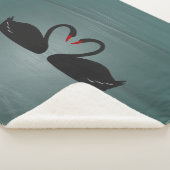 Schwarze Schwäne Sherpadecke (3/4)