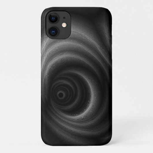 Schwarze Schwere Case-Mate iPhone Hülle (Rückseite)
