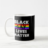 Schwarze Schwule Leben Problem Schwarze Geschichte Kaffeetasse (Links)