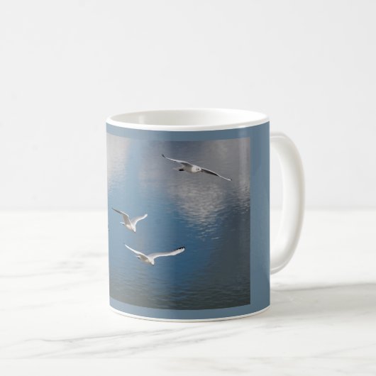 Schwarze Seelen im Flug Kaffeetasse (VorderseiteRechts)