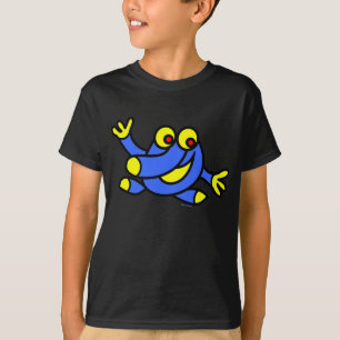 Schwarze Shirts nach Kindermode nach dem Motto "ja