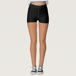 Schwarze Shorts Leggings