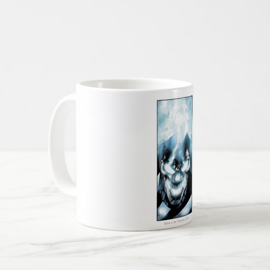 Schwarze Signalleuchte Kaffeetasse (Vorderseite Links)