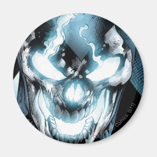 Schwarze Signalleuchte Magnet