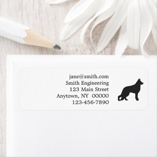 Schwarze Silhouette (Insitu)