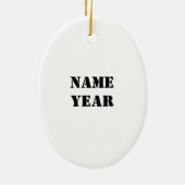 Schwarze Silhouette der Bauarbeiter-Verzierung Keramik Ornament (Hinten)