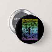 Schwarze Silhouette eines Basketballspielers gegen Button (Vorne & Hinten)
