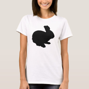 Schwarze Silhouette Ostersonniges Shirt