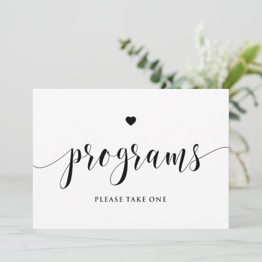 Schwarze Skriptprogramme Bitte ein Zeichen nehmen (Stehend Vorderseite)