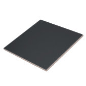Schwarze Solid-Farbe Fliese (Seite)
