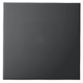 Schwarze Solid-Farbe Fliese (Vorderseite)
