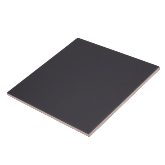 Schwarze Solid-Farbe Fliese (Seite)