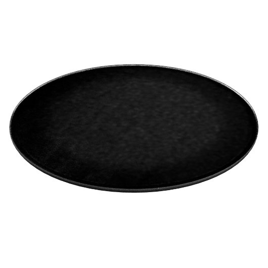 Schwarze Solid-Farbe Schneidebrett (Ecke)