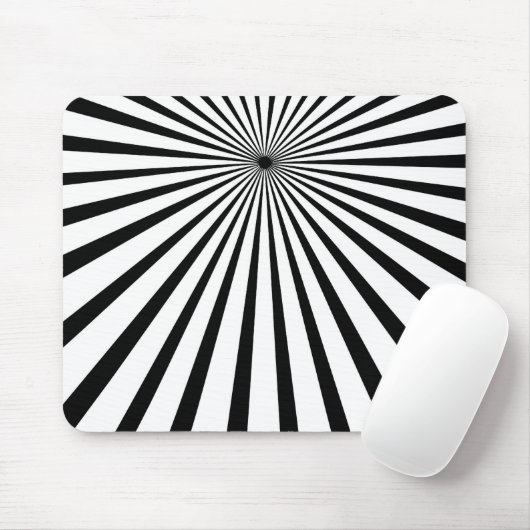 Schwarze Sonne Mousepad (Mit Mouse)