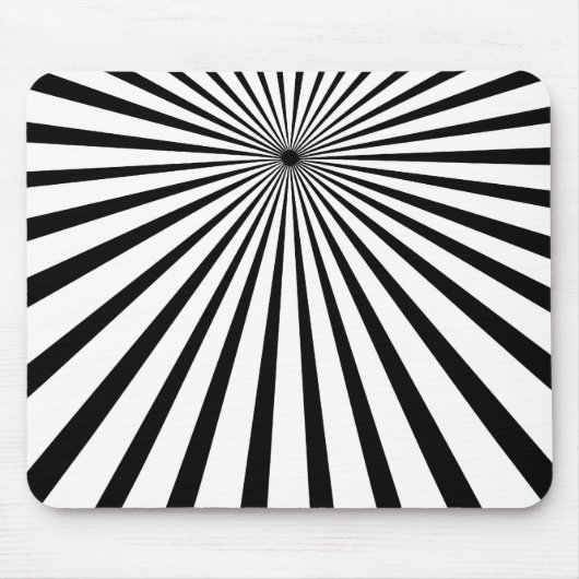 Schwarze Sonne Mousepad (Vorne)