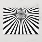 Schwarze Sonne Postkarte (Vorderseite)