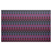 Schwarze Spacecrafts und Arrow Monogram Muster Stoff (Fat Quarter (45,7 x 55,9 cm))