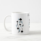 Schwarze Spades Tattoo Style Thunder_Cove Kaffeetasse (Links)