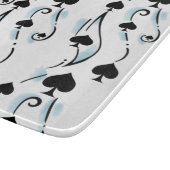 Schwarze Spades Tattoo Style Thunder_Cove Schneidebrett (Ecke)