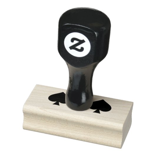 Schwarze Spades Thunder_Cove Gummistempel (Stempel)