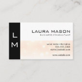 Schwarze Sparkassenkarte Visitenkarte (Vorderseite)