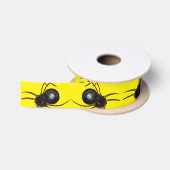 Schwarze Spinne Satinband (Spule)