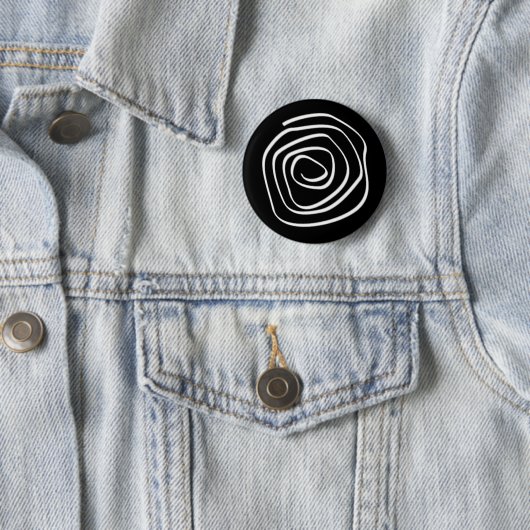 Schwarze Spirale Button (Beispiel)