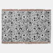 Schwarze Spitze Decke (Vorderseite)