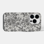 Schwarze Spitze iPhone Hülle (Rückseite (Horizontal))