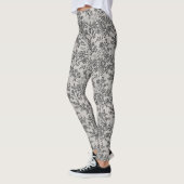 Schwarze Spitze Leggings (Links)