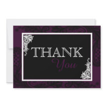 Schwarze Spitze-Pflaume moderner Goth danken Ihnen