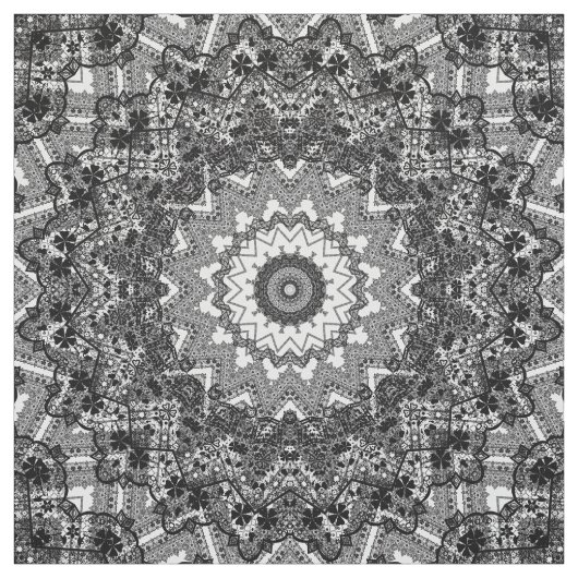 Schwarze Spitze Stoff (Muster)