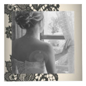 schwarze Spitze Würfel (Vorderseite)