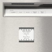 Schwarze Spitzen speichern das Datumsfenster Magnet (In Situ (Geschirrspüler))