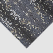 Schwarze Spitzenbaumrinde Seidenpapier (Ausschnitt)