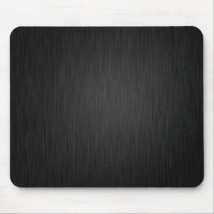Schwarze Stahlmausunterlage Mousepad