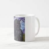 SCHWARZE STALLIONS-PFERDTasse Kaffeetasse (VorderseiteRechts)