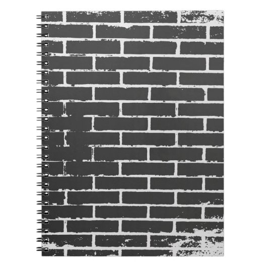 Schwarze Steine Notizblock (Vorderseite)
