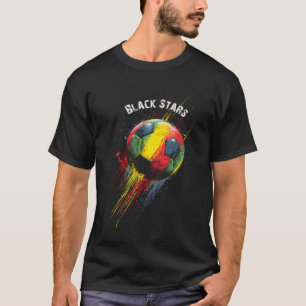 Schwarze Sterne T-Shirt