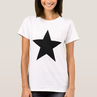 schwarze Sternikone T-Shirt