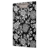 Schwarze Stifte Blume Klemmbrett (Links)